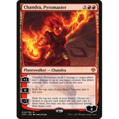 Chandra, Pyromaster