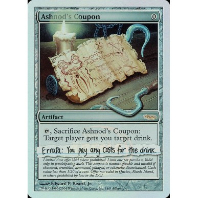 Ashnod's Coupon