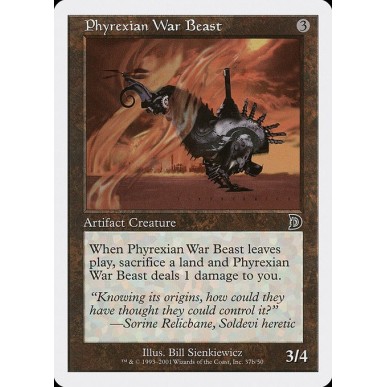 Phyrexian War Beast