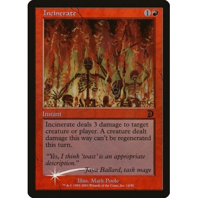 Incinerate