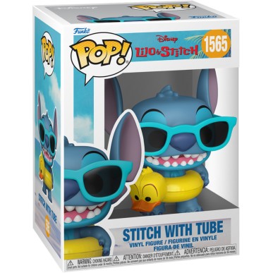 Funko Pop 1565 - Stitch with Tube - Lilo & Stitch