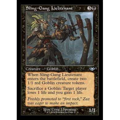 Sling-Gang Lieutenant