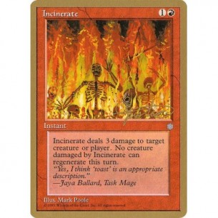 Incinerate