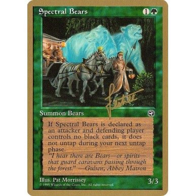 Spectral Bears