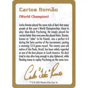 Carlos Romão Bio