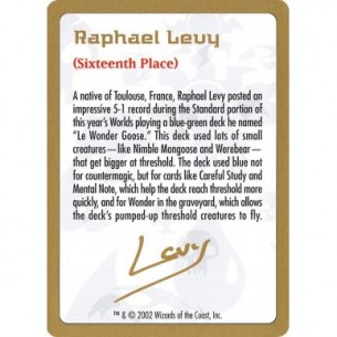 Raphael Levy Bio