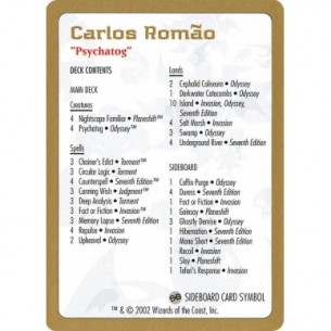 Carlos Romão Decklist