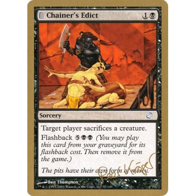 Chainer's Edict