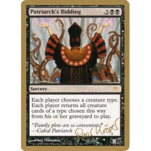 Patriarch's Bidding