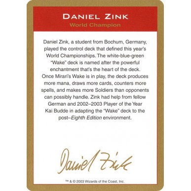 Daniel Zink Bio