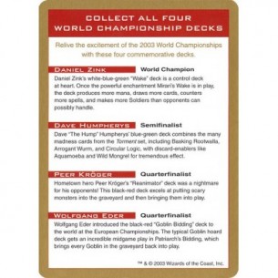 2003 World Championships Ad