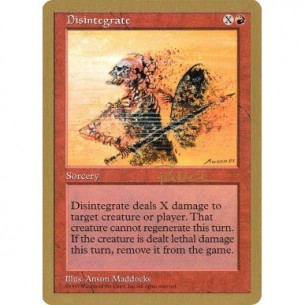 Disintegrate