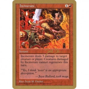 Incinerate