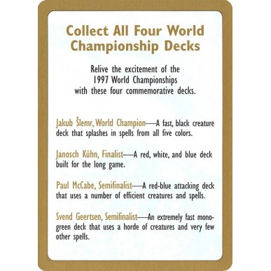 1997 World Championships Ad