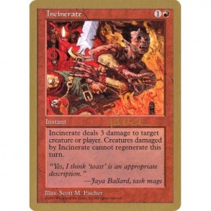 Incinerate
