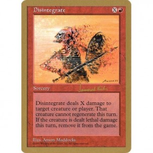 Disintegrate
