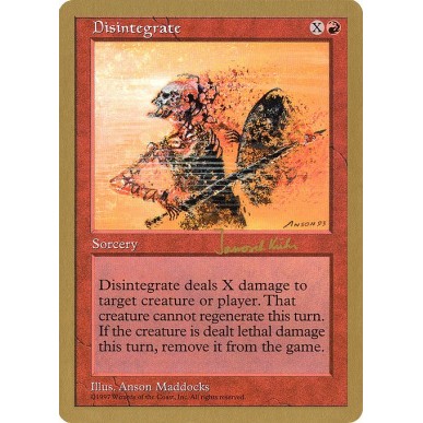 Disintegrate