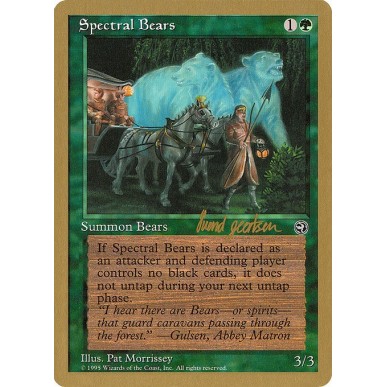 Spectral Bears