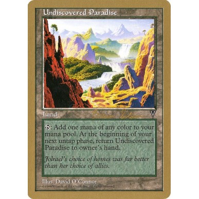 Undiscovered Paradise