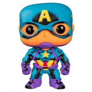 Funko Pop 648 - Captain America Black Light - Marvel (Special Edition) POP! 2