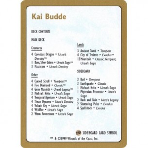 Kai Budde Decklist