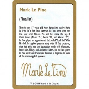 Mark Le Pine Bio