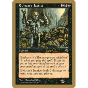 Evincar's Justice