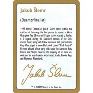 Jakub Šlemr Bio (1999)