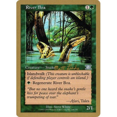 River Boa