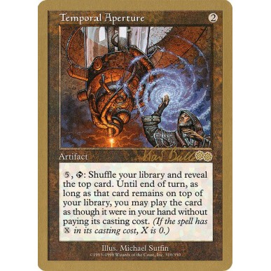 Temporal Aperture