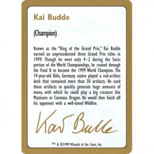 Kai Budde Bio