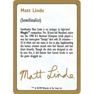 Matt Linde Bio