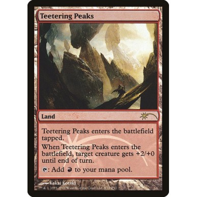 Teetering Peaks