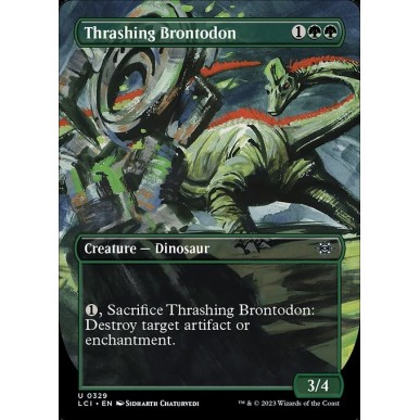 Thrashing Brontodon
