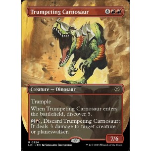 Trumpeting Carnosaur