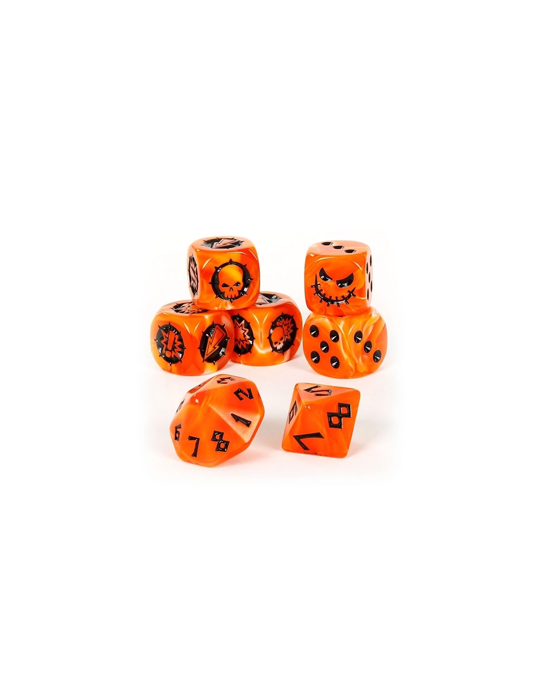 Set di Dadi del Team Necromantic Horror Games Workshop Blood Bowl