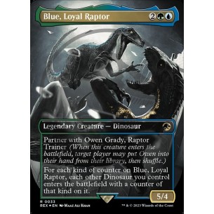 Blue, Loyal Raptor