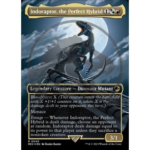 Indoraptor, the Perfect Hybrid