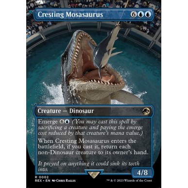 Cresting Mosasaurus