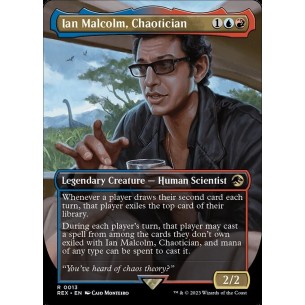 Ian Malcolm, Teorico del Caos