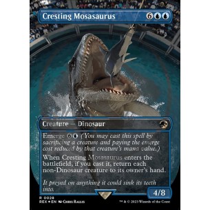 Cresting Mosasaurus