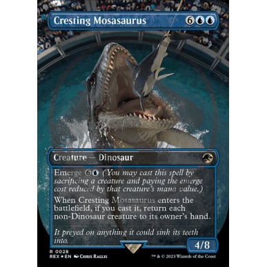 Cresting Mosasaurus