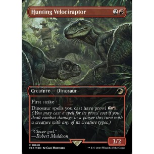 Hunting Velociraptor