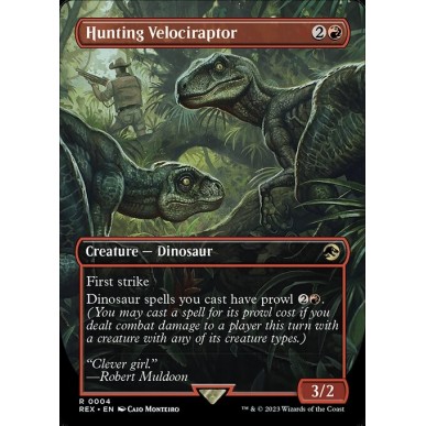 Velociraptor a Caccia