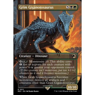 Giganotosauro Macabro
