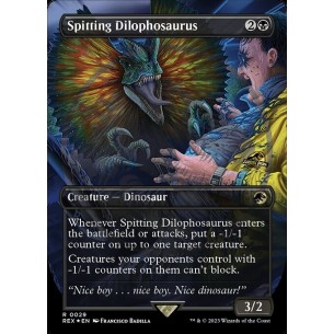 Spitting Dilophosaurus