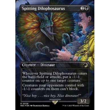 Spitting Dilophosaurus