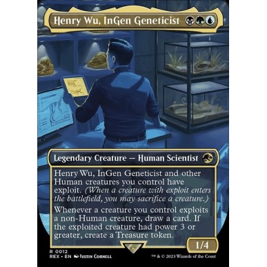 Henry Wu, Genetista della InGen