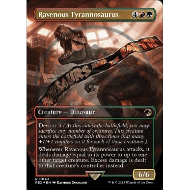 Ravenous Tyrannosaurus