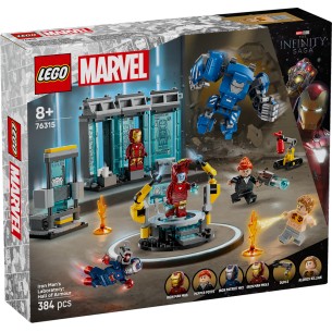 LEGO Marvel - 76315 - Laboratorio di Iron Man: Sala delle Armature